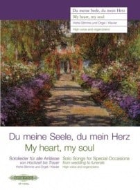 Du meine Seele, du mein Herz (Medium/Low) published by Peters